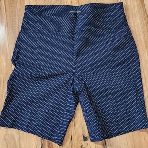 Hilary Radley Women's, Size Medium, Dark Navy Bermuda Shorts